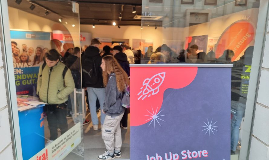 Berufsorientierungsausflug zum JobUpStore in Göttingen