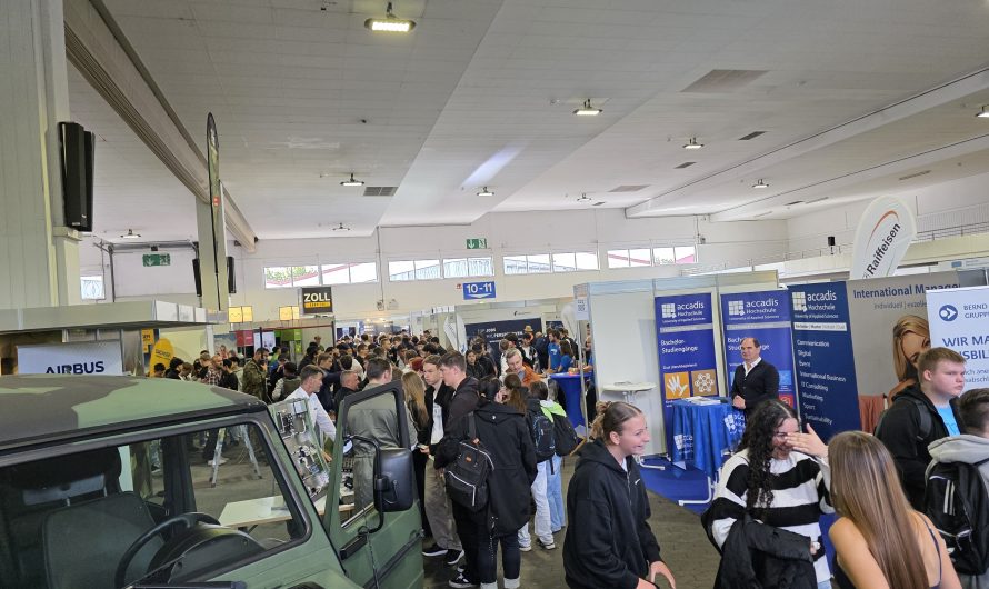 Besuch der Azubimesse in Kassel